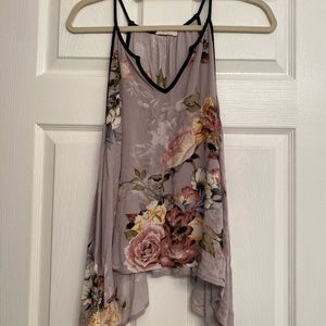 Floral Racerback Tanktop
